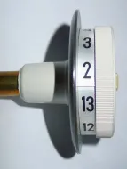 Philips 4822 412 10009 knop voor VHF kanaalkiezer 23TX380A