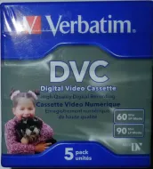 Mini-DV videocassette Verbatim DVC 60