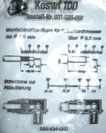 TV coax connector male Hirschmann Koswi 100