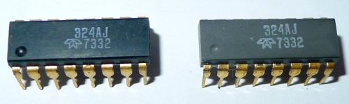 324AJ quad 2 input NAND gate