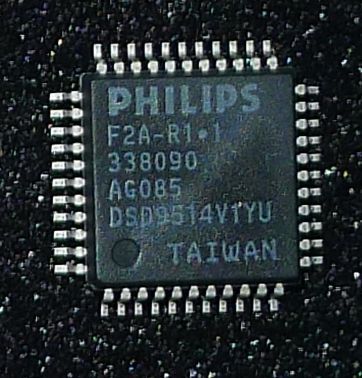 Philips F2A-R1.1 mask programmed microcontroller 4822 209 33656