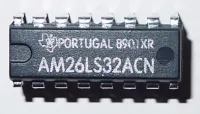 AM26LS32CN TI quad differential line receiver