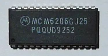 MCM6206CJ25 Motorola SRAM 32Kx8 25ns