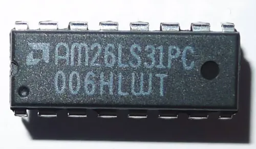 AM26LS31PC AMD quad differential line driver