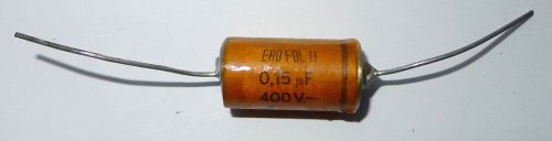 0,15µF 400V KT condensator EROFOL II