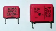 WIMA MKC4 100V radiale polycarbonaatcondensatoren
