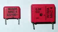 WIMA MKC4 100V radiale polycarbonaatcondensatoren