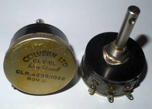 500 ohm 2W draadgewonden potmeter Colvern CLR.4239