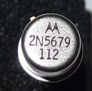 2N5679 Motorola PNP 100V 1A 1W vintage driver transistor