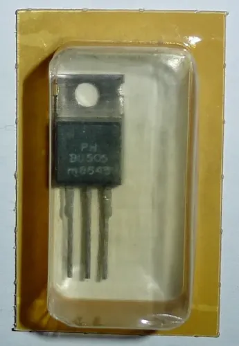 BU505 Philips NPN transistor 1500V 2,5A 75W origineel Philips sparepart