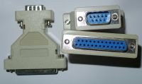 RS232 adapter (25p D female naar 9p D male)