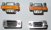RS232 mini-adapter NULLMODEM 9p D