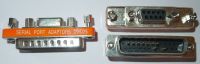 RS232 mini-adapter (25p D male naar 9p D female)
