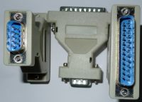 RS232 adapter (25p D male naar 9p D male)