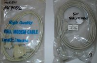 RS232 nullmodem kabel (9p D female - 25p D male)