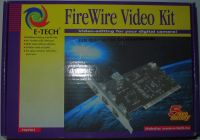 FireWire IEEE1394a PCI-kaart E-Tech