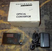 Digital Audio Converter Optical (Toslink) naar Coaxial (RCA) Oehlbach
