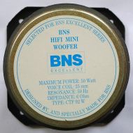 BNS CTF92W woofer 92mm 6 ohm 50W