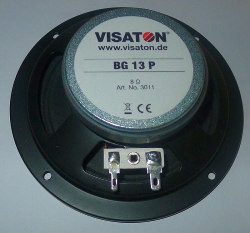 Visaton BG13P fullrange breedbandluidspreker 5" 8 ohm 20W