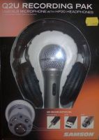 Samson Q2U Recording Pak (microphone & headphone)