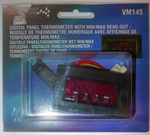 VM145 Panel Min/Max Thermometer