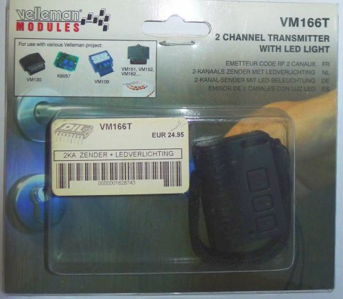 VM166T RF afstandsbediening 2-kanaals met LED lampje
