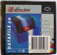 Opbergdoosje voor 10 3,5 inch diskettes