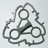 Philips scheerkopvergrendelplaat 4822 404 40551