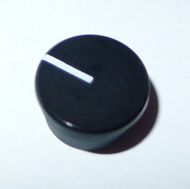Dekseltje 15mm zwart met streep