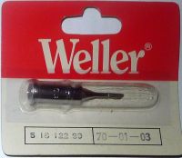 Weller 70-01-03 ronde punt 2,0mm afgeschuind voor pyropen