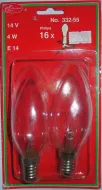 14V 4W E14 helder kaarsje 35x100