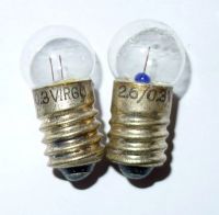 2,6V 0,3A E10 G11x23mm