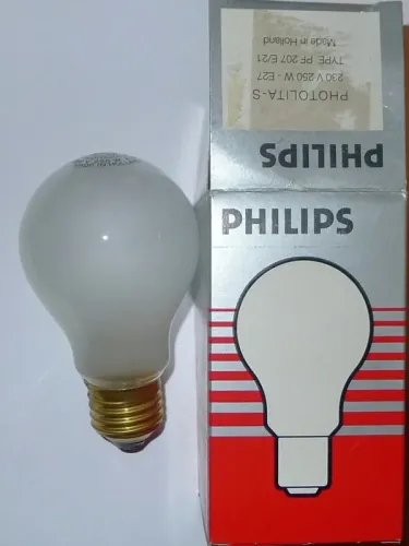 230V 250W E27 mat PF207E/21 P1/1 Philips Photolita S