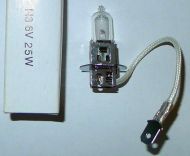 6V 25W PK22s H3 bromfietslamp