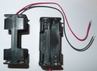 Batterijhouder 4x R3/AAA/UM-4 (6V) compact met bedrading