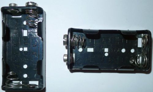 Batterijhouder 2x R6/AA/UM-3 (3V) met clipaansluiting