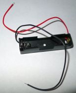 Batterijhouder 1x R6/AA/UM-3 (1,5V) met bedrading